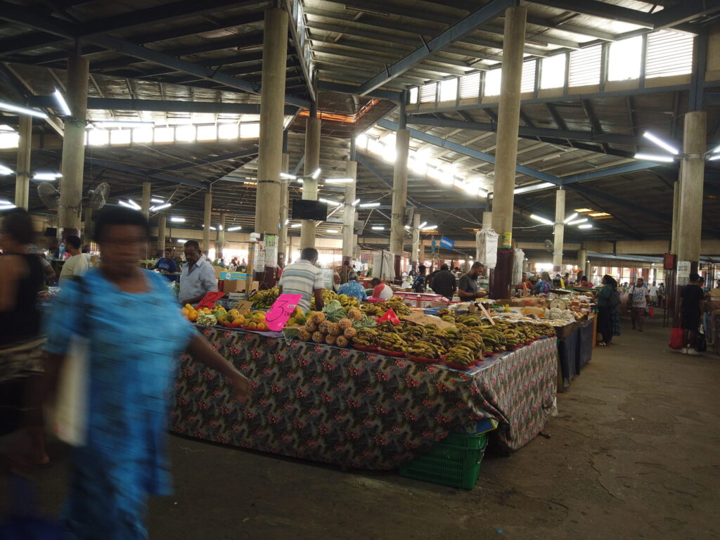 Obst und Gemüse Markt in Lautoka Fidschi