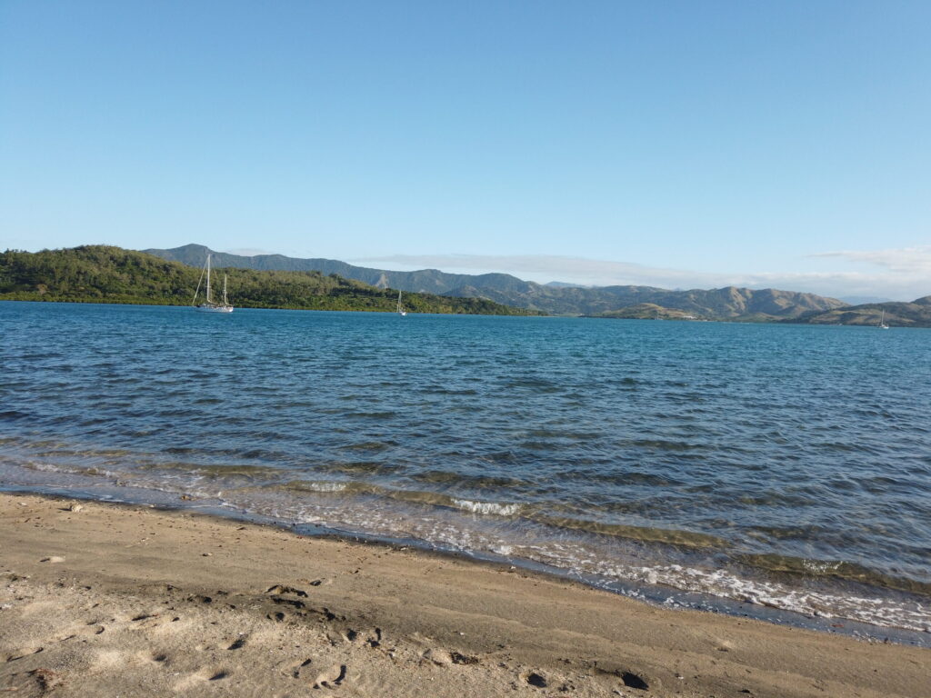 Letzter Ankerplatz in Viti Levu